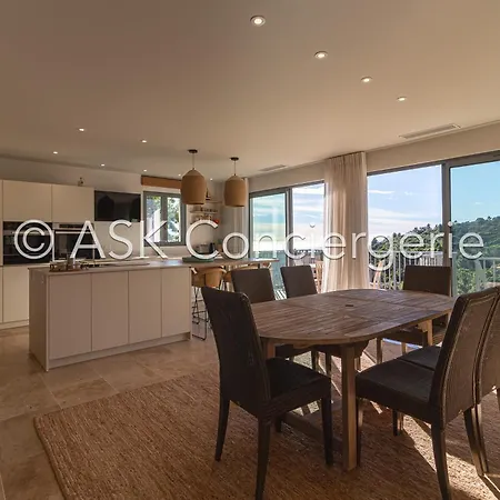 וילה G, Avec Piscine Et Vue Sur - Valmer לה קרואה-ואלמר